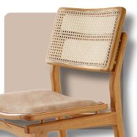 Conjunto Com 2 Banquetas Eva Premium Milano Imbuia Natural