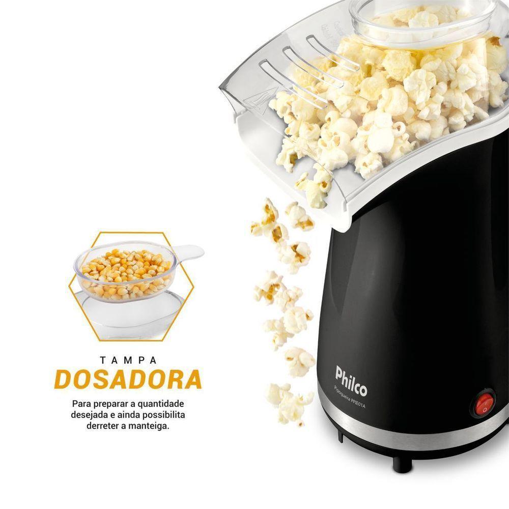 Pipoqueira Elétrica Sem Óleo Philco 1200W PPIE01A 220V - 3