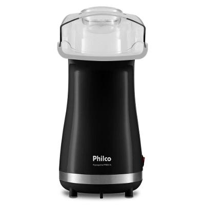 Pipoqueira Elétrica sem Óleo Philco PPIE01A 1200W Preto 220V para Lanches em Casa