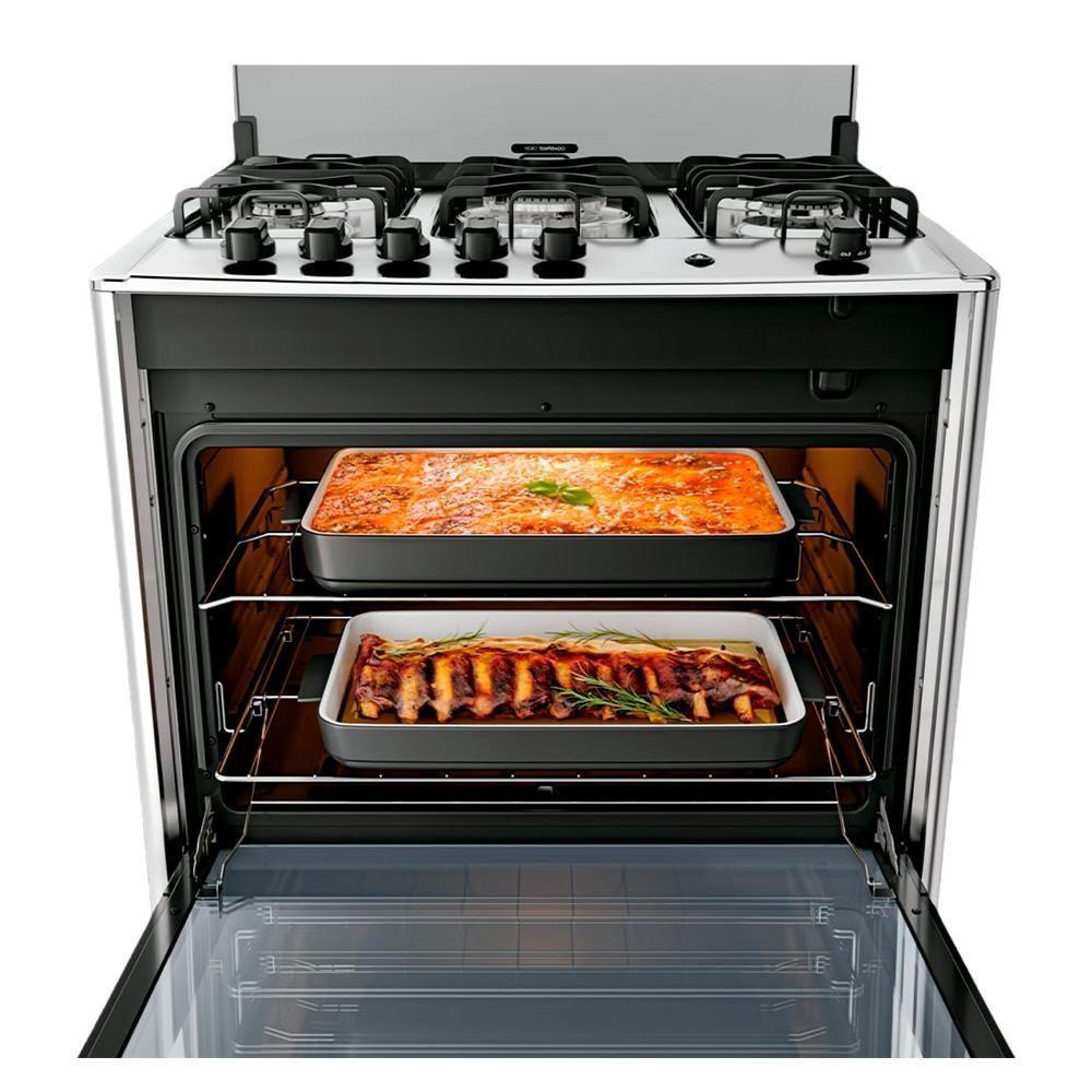 Fogão Dako Magister Style 5 Bocas Com Tripla Chama E Acendimento Automático Inox Bivolt - 3