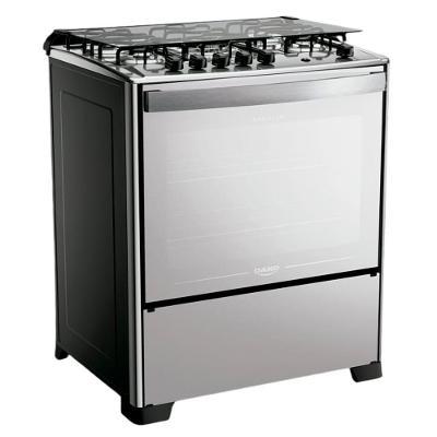 Fogão de Piso 5 Bocas a Gás Dako Magister Style Acendimento Automático Inox Bivolt