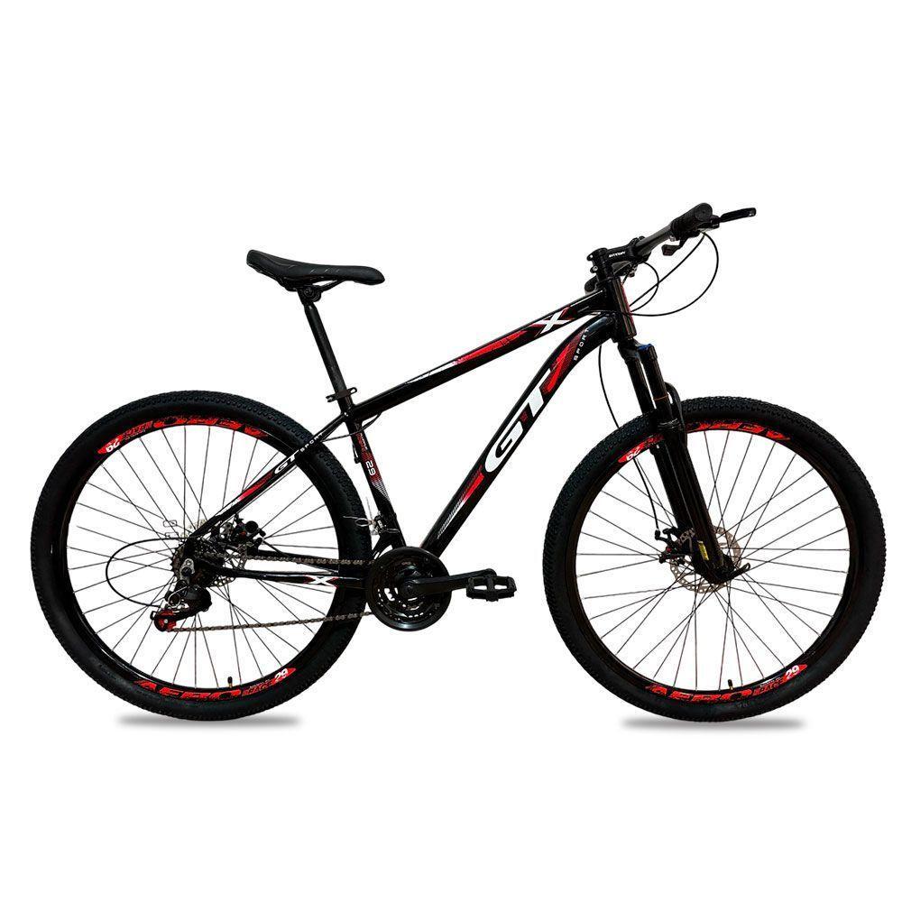 Bicicleta Aro 29 Alumínio 24 Marchas Alavanca Freio A Disco Quadro 19 - 2