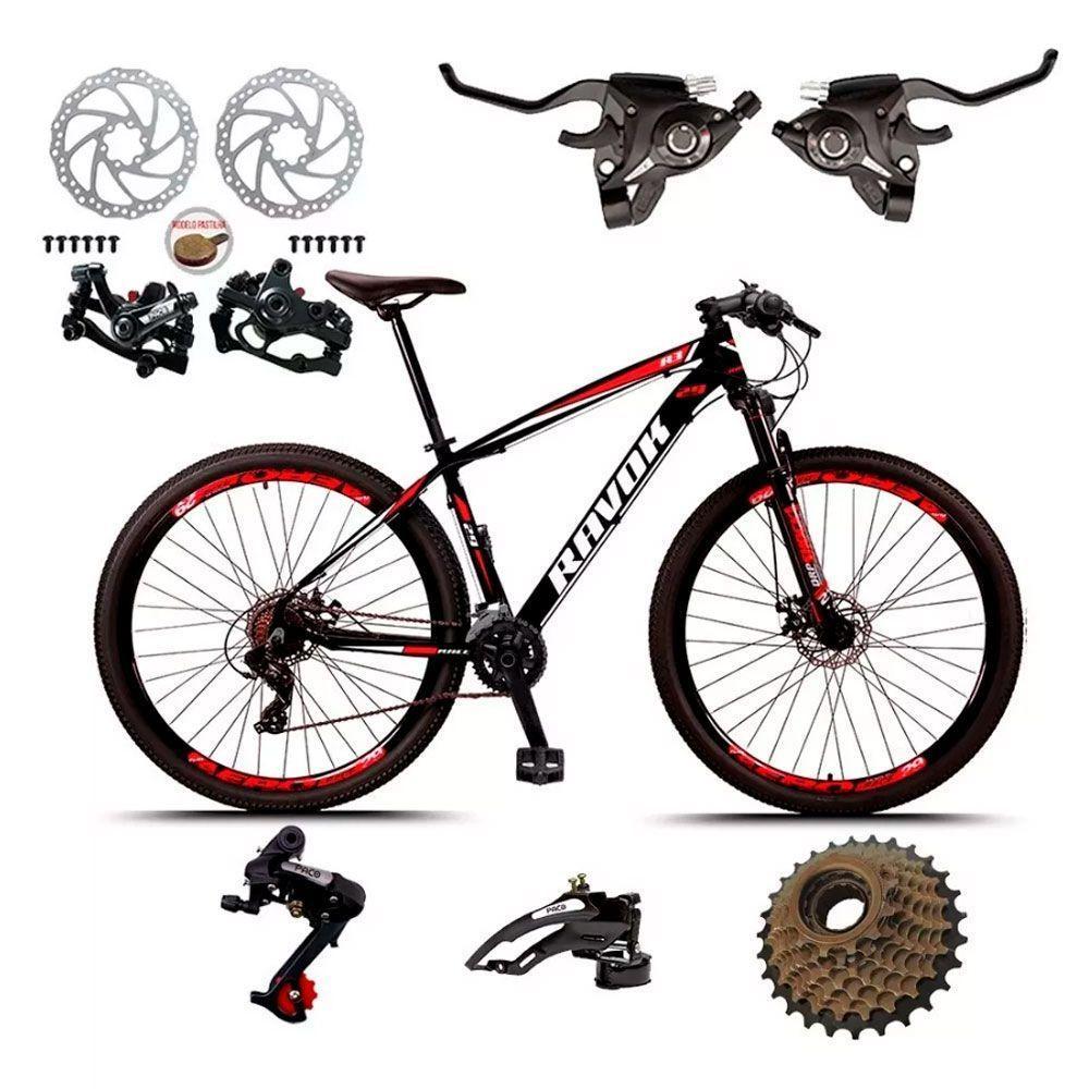 Bicicleta Aro 29 Alumínio 24 Marchas Alavanca Freio A Disco Quadro 19 - 3