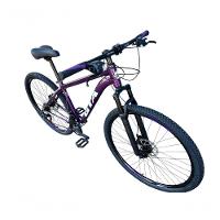 Bicicleta Aro 29 Gta Start Alumínio 27v K7 Freio A Disco Mecânico Garfo Com Suspensão. Roxo Tam.15 - 2