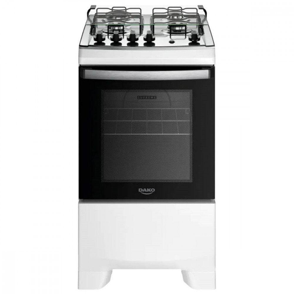 Fogao Dako 4 Bocas Supreme Branco Bivolt - 1