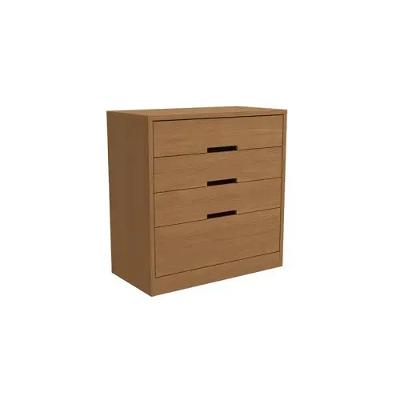 Comoda S824 Com 4 Gavetas Kappesberg Canela