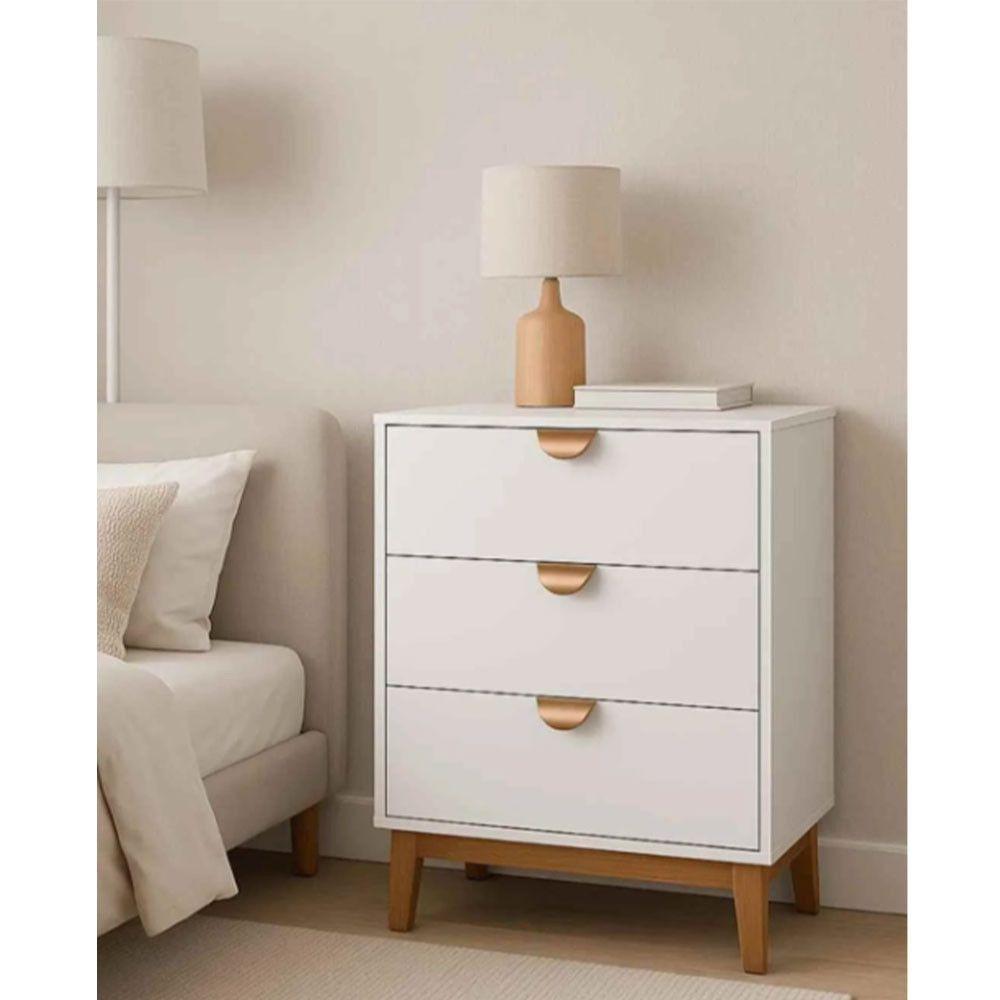 Comoda Batrol Magia 3 Gavetas Branco - 2