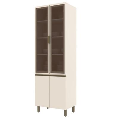 Cristaleira 4 Portas 71,5 Cm Connect Henn Off White