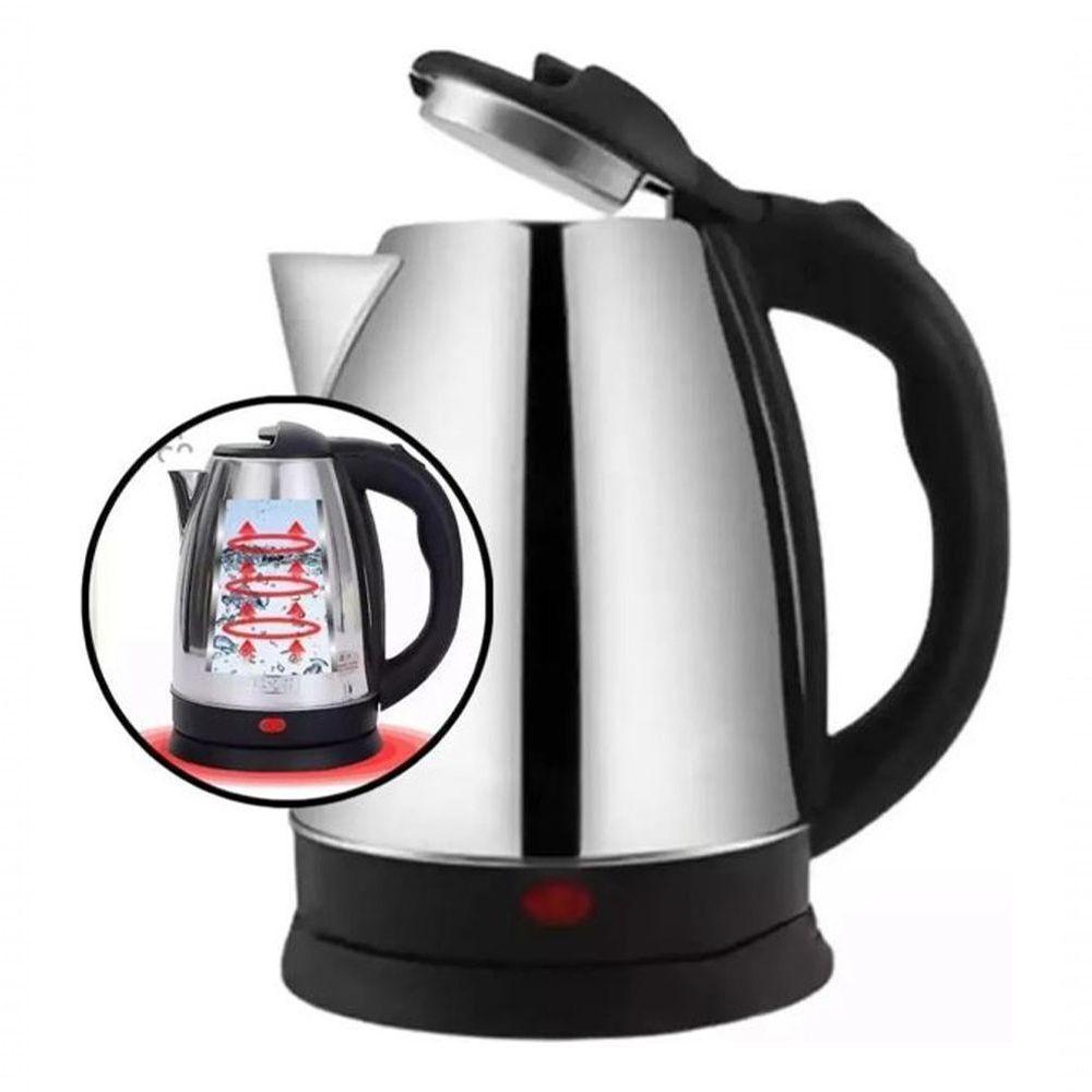 Chaleira Elétrica BAK 1100W Inox 1,8 Litros 110V - 2