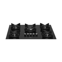Cooktop 5 Bocas Fischer Infinity Trempe De Ferro Tripla Chama à Gás Mesa De Vidro Preto Bivolt - 8