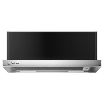 Depurador De Ar Electrolux 60cm Retrátil Inox Efficient Com Luz De Led DE6RS 220V