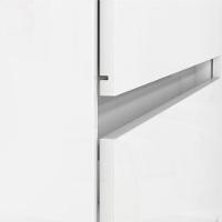 Cômoda Para Quarto Com 4 Gavetas E Armário - Vega Branco - 3