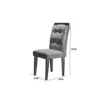 Conjunto Com 4 Cadeiras Para Sala De Jantar Carol Rufato Imbuia/turim 07 - 3