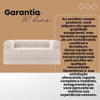 Kit Sofá E Poltrona Na Caixa Modular Dubai Para A Sala Bege - 10