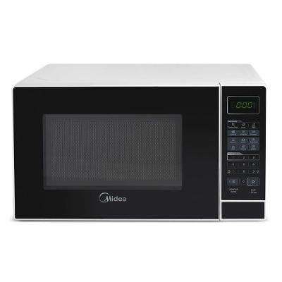 Micro-ondas de Bancada Midea MRAS22 20L 700W Branco e Porta Preta com Função Eco 220V