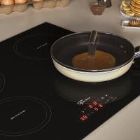 Cooktop De Indução Fischer 4 Bocas Vitrocerâmico Preto 220V - 3