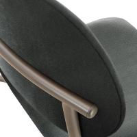 Conjunto Com 2 Cadeiras Metal Marchezine Moderna Mobilia Jade Prata - 6