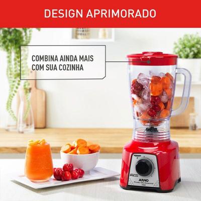 Liquidificador Arno Power Mix Essential LQ18 700W Vermelho 220V