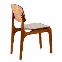 Conjunto Com 2 Cadeiras Malta Moderna Mobília Bouclê 01 Cinamomo Imbuia - 1