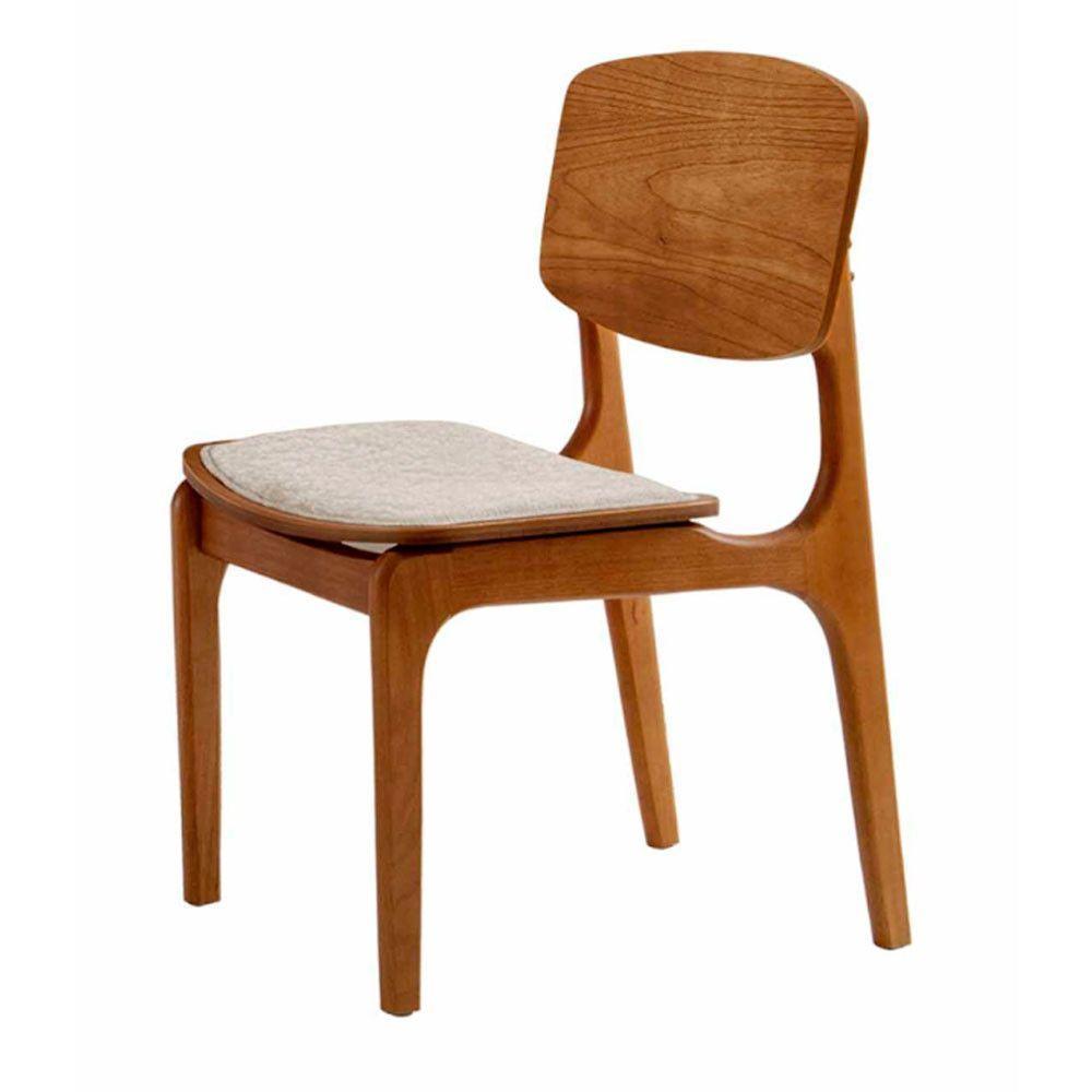 Conjunto Com 2 Cadeiras Malta Gold Moderna Mobília Bouclê 01 Cinamomo Imbuia - 6