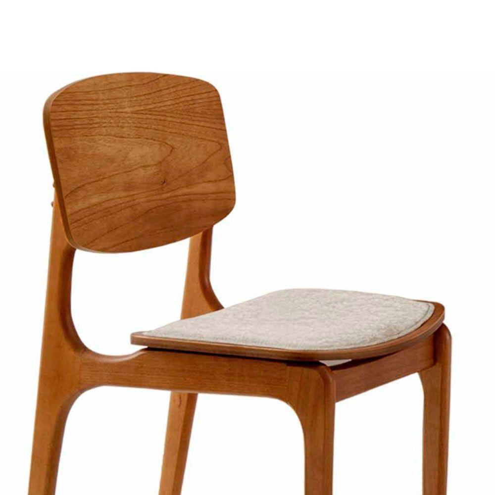 Conjunto Com 2 Cadeiras Malta Gold Moderna Mobília Bouclê 01 Cinamomo Imbuia - 7