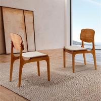 Conjunto Com 2 Cadeiras Malta Gold Moderna Mobília Bouclê 01 Cinamomo Imbuia - 2