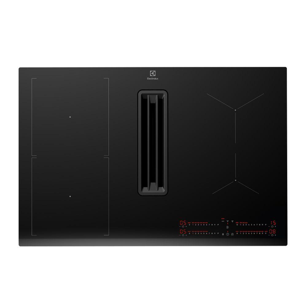Cooktop De Indução Electrolux 2 Em 1 Com Coifa Integrada Expert IE8CH 220V - 1