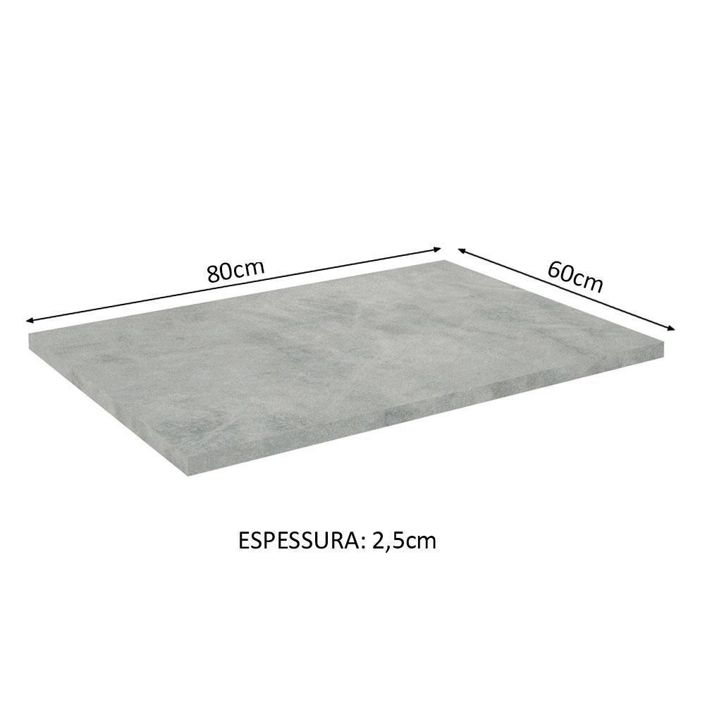 Tampo Para Balcão de 80 X 60cm Glamy, Lux e Stella Mood - 4