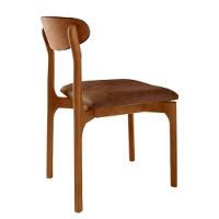 Conjunto Com 2 Cadeiras Noronha Moderna Mobília Prada Cinamomo Imbuia - 8