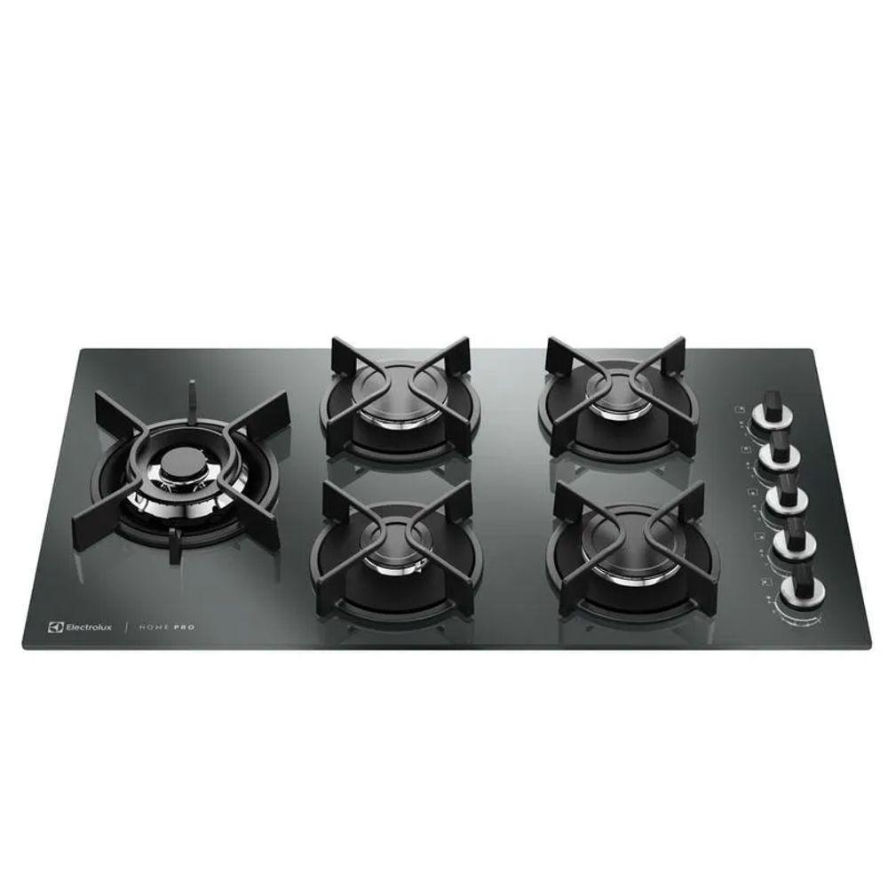 Cooktop 5 Bocas A Gás Electrolux Espelhado KE5HP Bivolt - 1