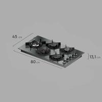 Cooktop 5 Bocas A Gás Electrolux Espelhado KE5HP Bivolt - 2