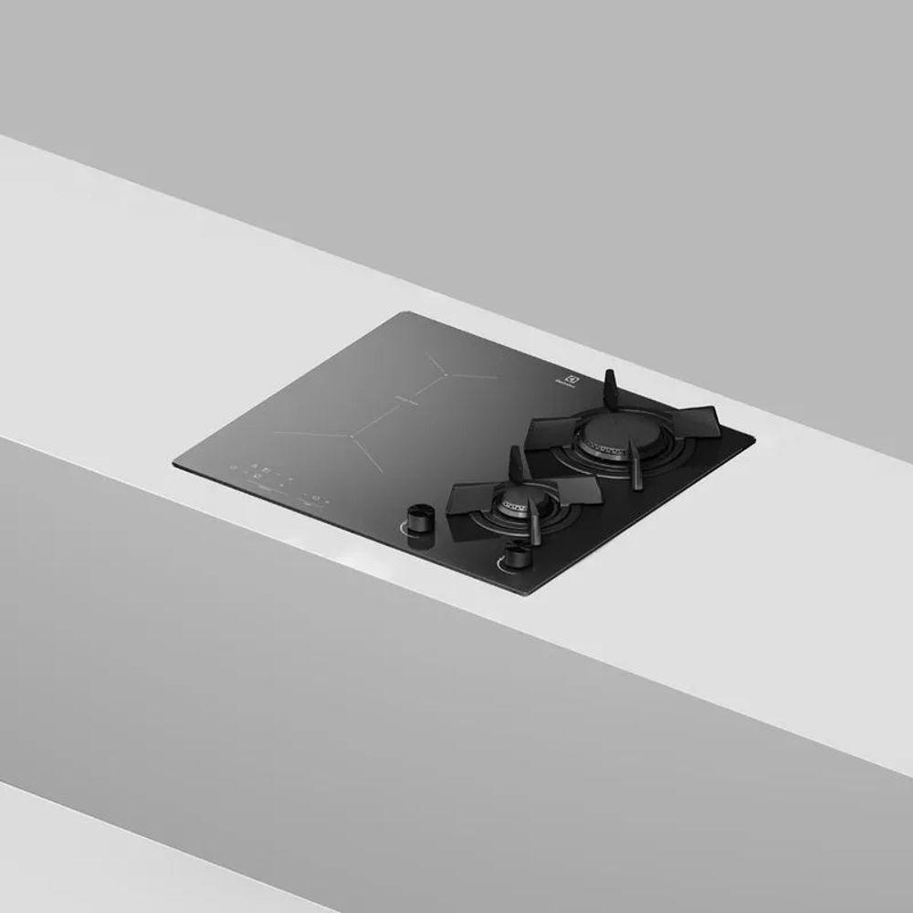 Cooktop 4 Bocas De Indução E A Gás Electrolux Híbrido 2 De Indução E 2 A Gás IE62H 220V - 2