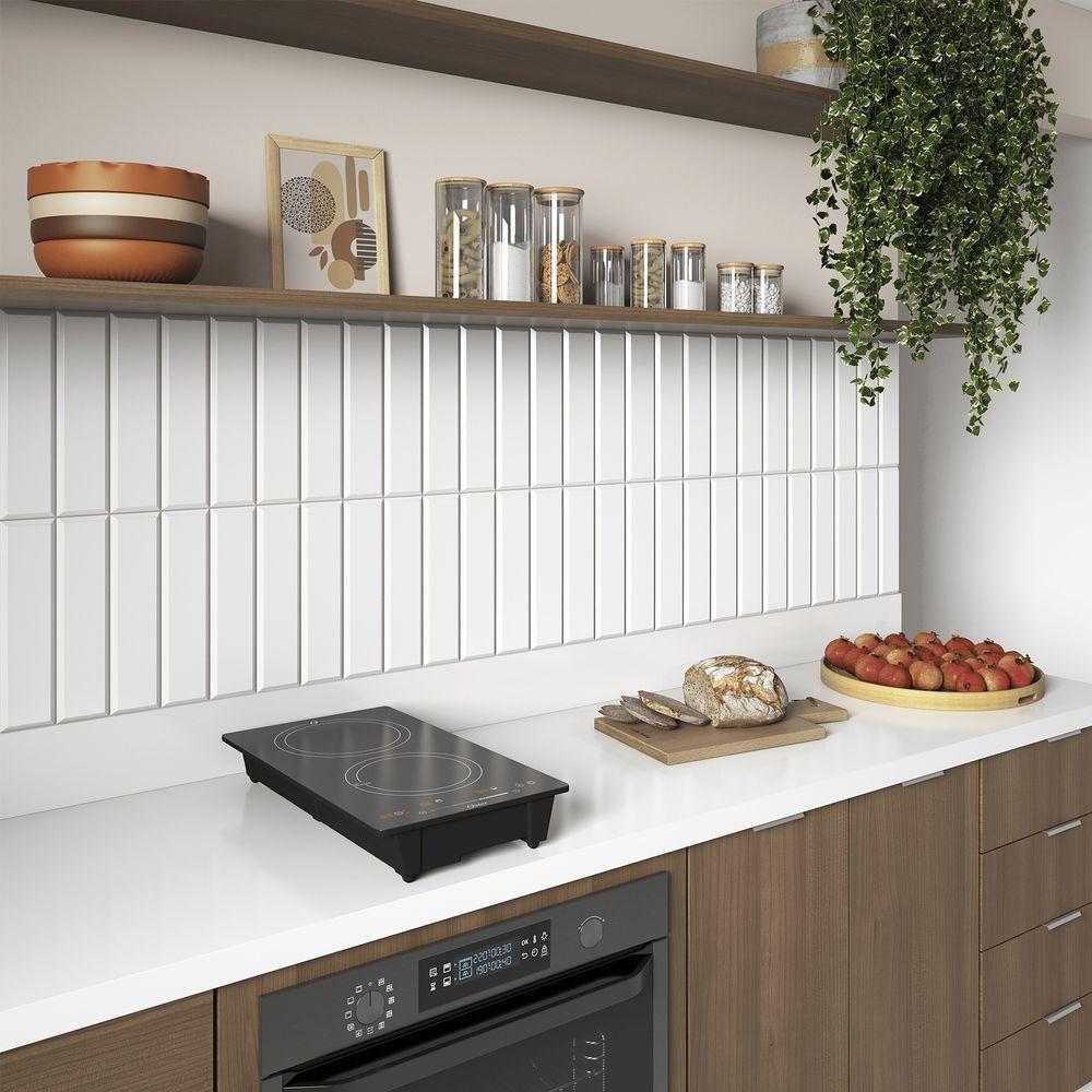 Cooktop 2 Bocas Indução Com Painel Touch Vidro Preto 2 Em 1 OTOP202 Oster 110V - 4