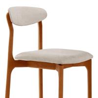 Conjunto Com 2 Cadeiras Noronha Moderna Mobília Bouclê 01 Cinamomo Imbuia - 7