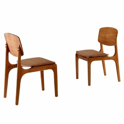 Conjunto Com 2 Cadeiras Malta Gold Moderna Mobília Star Caramelo Imbuia