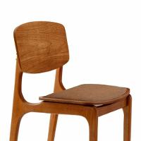 Conjunto Com 2 Cadeiras Malta Gold Moderna Mobília Star Caramelo Imbuia - 7