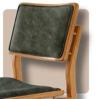 Conjunto Com 2 Banquetas Eva Moderna Jade Imbuia Natural