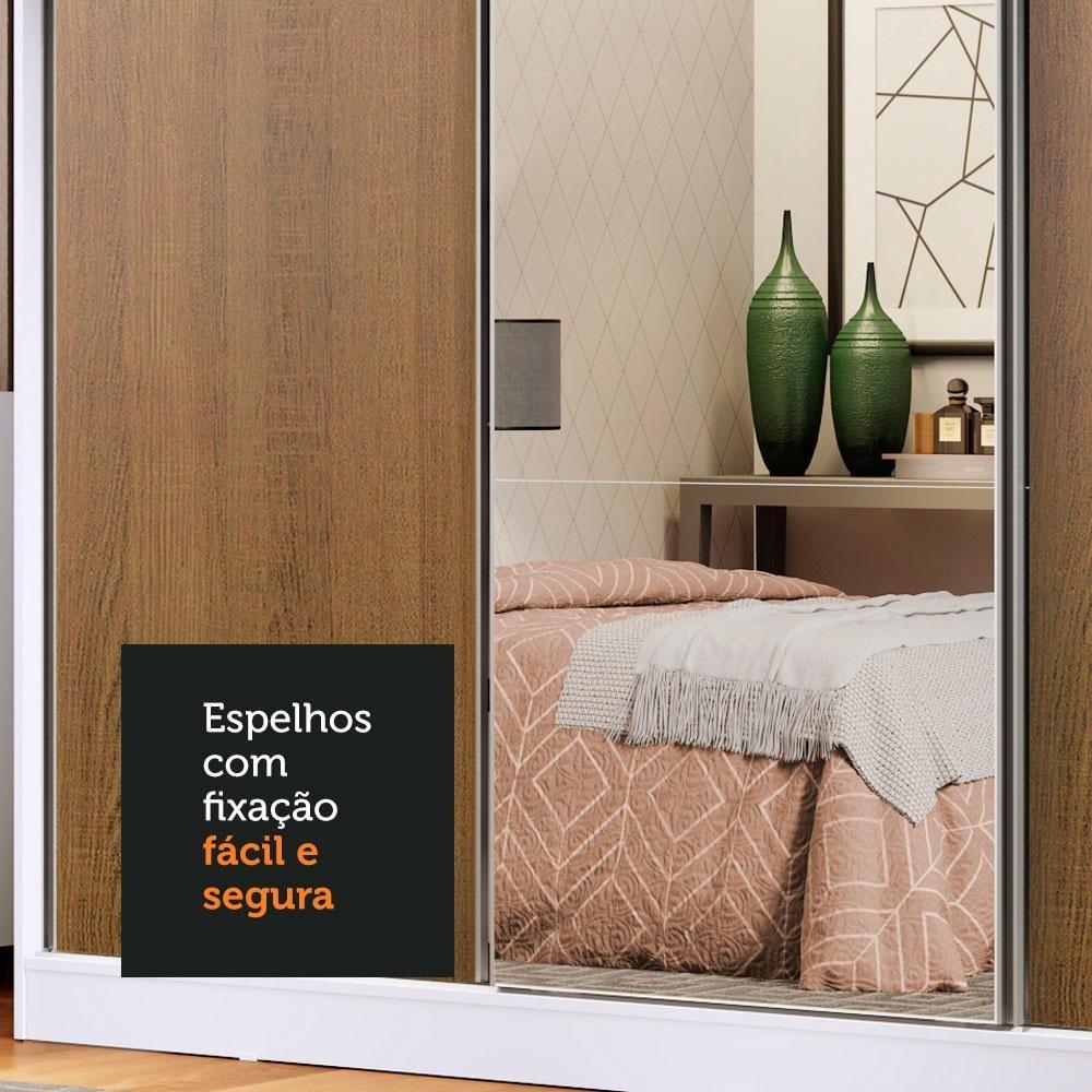 Kit Madesa com 3 Espelhos de 66,7 x 72,9cm para Guarda-Roupa - 5