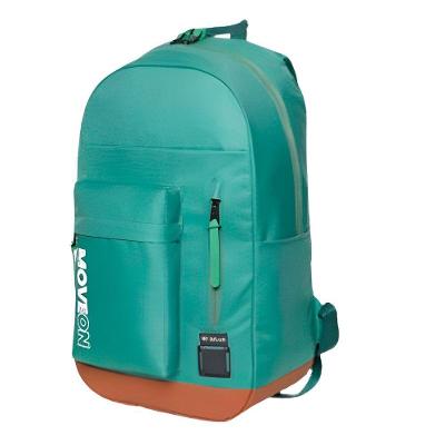 Mochila Unissex Juvenil Cores Escolar Passeio Viagem Cor:verde