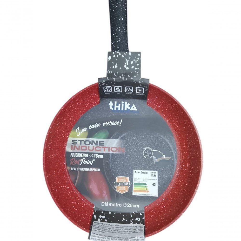 Frigideira Antiaderente Grelhar Frango Bife Ovo Tapioca Sem Oleo Não Gruda Indução 26cm - 1