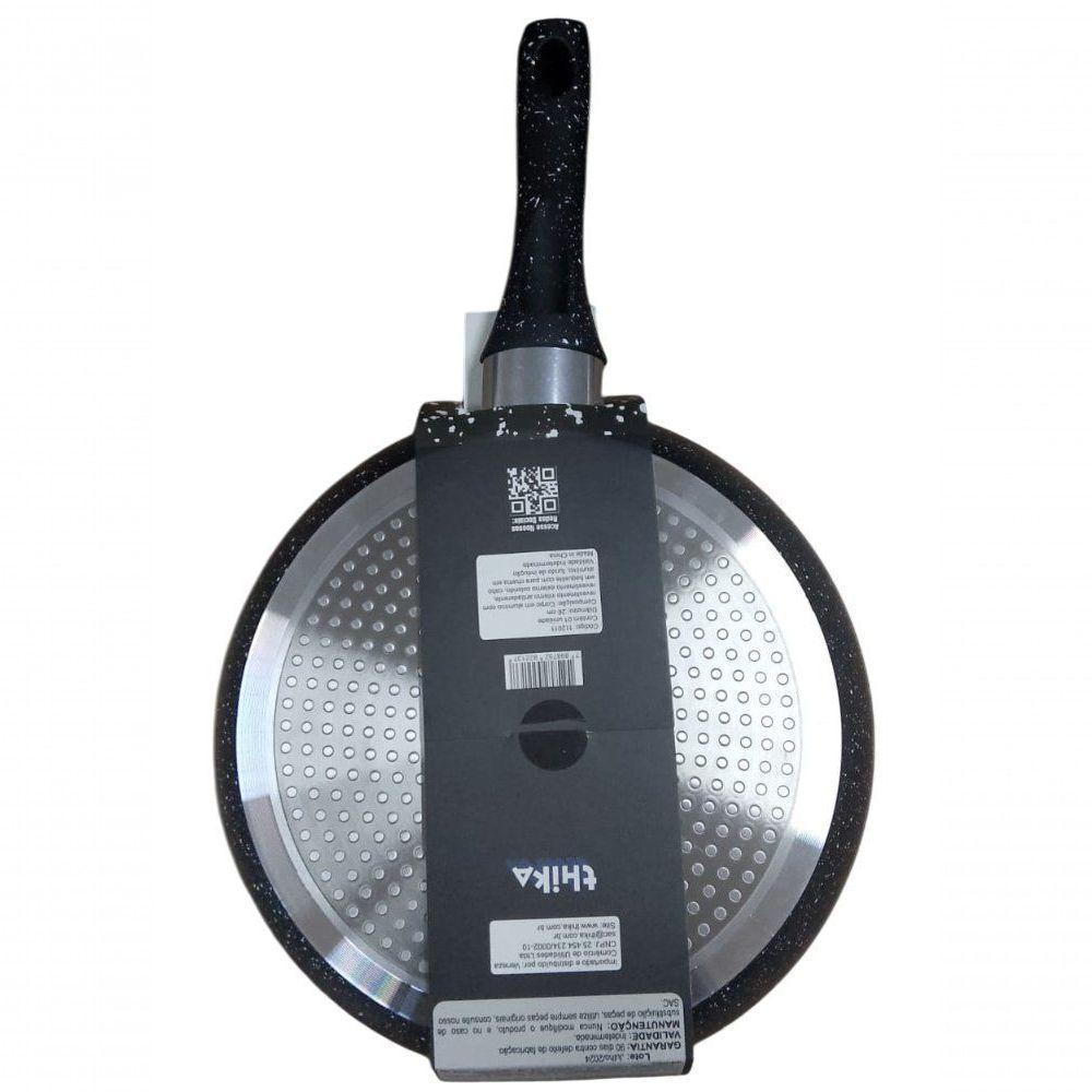 Frigideira Antiaderente Grelhar Frango Bife Ovo Tapioca Sem Oleo Não Gruda Indução 26cm - 2