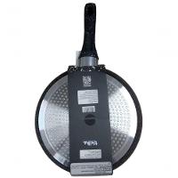 Frigideira Antiaderente Grelhar Frango Bife Ovo Tapioca Sem Oleo Não Gruda Indução 26cm - 2