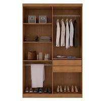 Guarda Roupa Solteiro Heros 4 Portas Com Pés Moderna Imbuia - 3