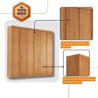 Guarda Roupa Casal Boston 6 Portas 4 Gavetas Moderna Naturalle - 5