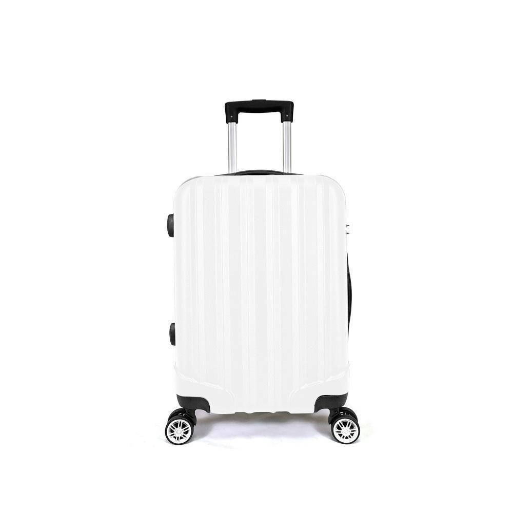 Mala De Bordo ABS 4 Rodas Action Fortt Branca MAB02-BR - 1