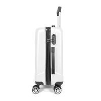 Mala De Bordo ABS 4 Rodas Action Fortt Branca MAB02-BR