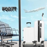 Mala De Bordo ABS 4 Rodas Action Fortt Branca MAB02-BR - 5