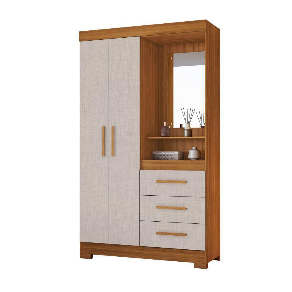 Guarda Roupa Notavel Monica NT6020 Freijo Off White - 1