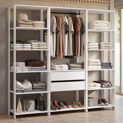 Guarda-roupa Closet Modulado 2 Gavetas 188 Cm Valencia Madesa Branco
