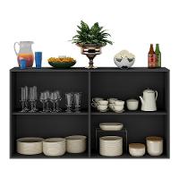 Aparador Buffet 4 Portas Suspenso Alemanha Br3594 Preto - 3